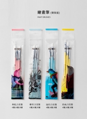 Bộ cọ màu nước/gouache Tiểu Điểu Himi