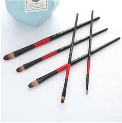 Bộ 5 cọ đầu oval Keep Smiling