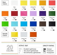 Set Acylic marker Meeden