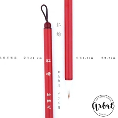 Cọ chép kinh, thư pháp Manh Tân