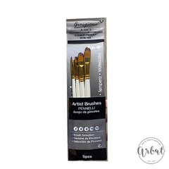 Bộ cọ vẽ 5 đầu oval Giorgione