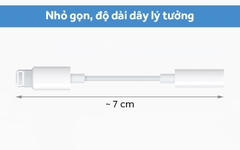 Cáp chuyển đổi Lightning sang 3.5mm (Hàng bóc máy)