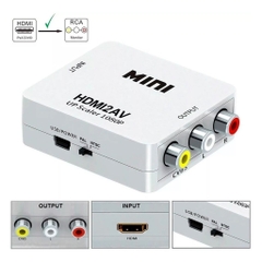 Bộ chuyển đổi HDMI to AV (Video + Audio) HDMI2AV