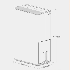 Máy Hút Ẩm Thông Minh NWT 10L