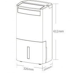 Máy Hút Ẩm Xiaomi New Widetech 24L WDH24WU1