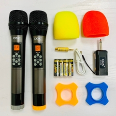 Bộ microphone không dây C.O.K ST-213 (2 Mic)
