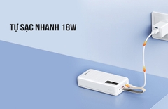 Pin sạc dự phòng Remax RPP-506 QC3.0 + PD 22.5W  (30.000 mAh)