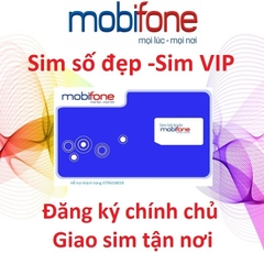 Sim số đẹp Mobifone - Sim cặp