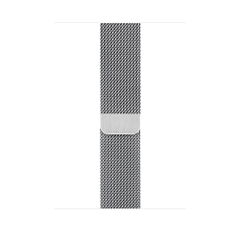 AppleWatch S4 - 44mm (GPS+LTE) Silver Stainless Steel/ Milanese Loop