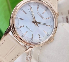 Đồng hồ Eco-Drive Nữ Citizen Chandler Diamond FE7033-08A