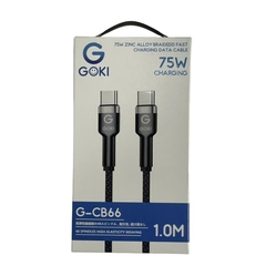 Cáp sạc nhanh GOKI G-CB66 (Type-C to Type-C) 1m