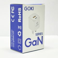 Củ sạc nhanh GOKI G-CH20GN 20W GaN (USB + Type-C)