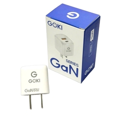Củ sạc nhanh GOKI G-CH20GN 20W GaN (USB + Type-C)