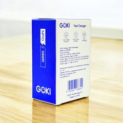 Củ sạc nhanh GOKI G-CH20GN 20W GaN (USB + Type-C)