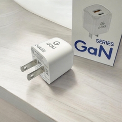 Củ sạc nhanh GOKI G-CH20GN 20W GaN (USB + Type-C)
