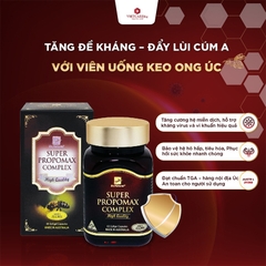 Đẩy Lùi Cúm A Với Viên Uống Keo Ong Úc Super Propomax