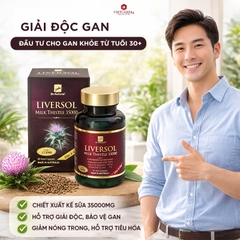 Giải Độc Gan – Đầu Tư Cho Gan Khỏe Từ Tuổi 30+
