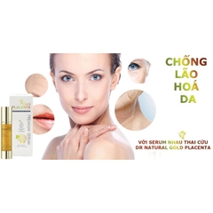 Serum nhau thai cừu Dr Natural Astragrace Gold Placenta 24K chống lão hoá da