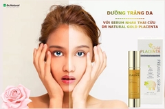 Hiệu quả trắng da, mờ nám của Serum nhau thai cừu Dr Natural Astragrace Gold Placenta 24K