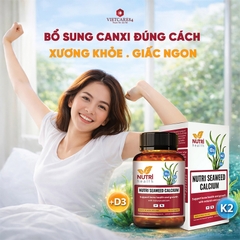 Tại Sao Thiếu Canxi Lại Gây Mất Ngủ? Ngủ Ngon Hơn Với Canxi Hữu Cơ Tảo Biển