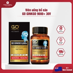 Bổ não New Zealand GO Ginkgo 9000 30 viên