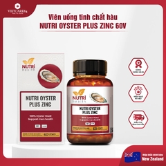 Viên Uống Tinh Chất Hàu NUTRI OYSTER PLUS ZINC 60 Viên