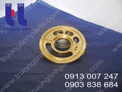 Valve plate of Hydraulic Piston pump HPV63 - Excavator Komatsu