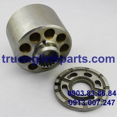 Cylinder ,Valve plate HPV132 of hydraulic pump, Komatsu PC300/350/400/450-6