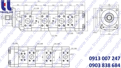 GXP0-AOC-20ABR-20-943  GPP0-25-25L.111  8 GPP2-D100-100L-113S18  UCHIDA HYDRAULIC PUMP