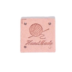 Tag da handmade hình vuông