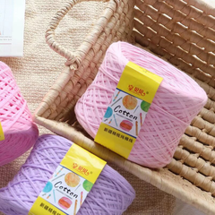 Cuộn Len Cotton Tân Cương Bông Sữa 125G