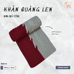 Khăn Len 2 màu