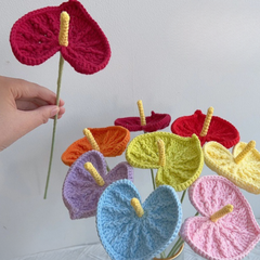 Bộ Sưu Tập Lá Len Handmade Trang Trí