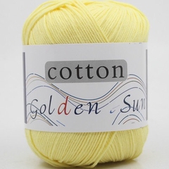 Cuộn len cotton milk Sun Golden 50gr 32 màu sợi nhỏ 1mm len móc cho người mới bắt đầu