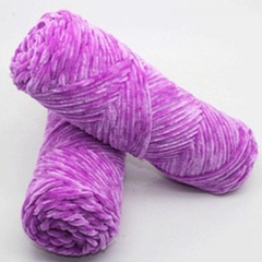 Len nhung đan khăn sợi to 100g gồm 35 màu mềm mịn 35 , dụng cụ đan móc len cho người mới bắt đầu
