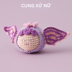 DIY Làm Móc Khóa 12 Cung Hoàng Đạo - Xử Nữ