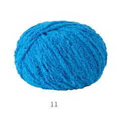 Len Bông Xù Cuộn 50gr Gồm 42 Màu Sợi To, Dụng Cụ Móc Len Cho Người Mới Bắt Đầu