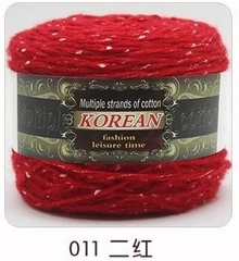Len milk cotton pha mohair dạng bánh 200gr , len chuyên đan khăn mũ không gây dặm ngứa hay xù lông , gồm 23 màu