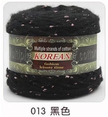 Len milk cotton pha mohair dạng bánh 200gr , len chuyên đan khăn mũ không gây dặm ngứa hay xù lông , gồm 23 màu