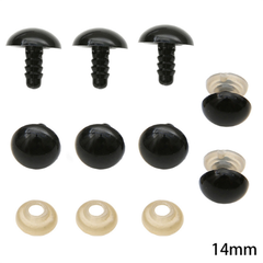 Set 2 Cặp Mắt Thú Xoắn Ốc - 14mm