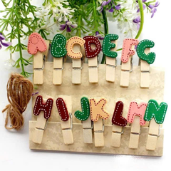 KẸP GỖ TREO ẢNH TRANG TRÍ DECOR