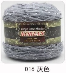 Len milk cotton pha mohair dạng bánh 200gr , len chuyên đan khăn mũ không gây dặm ngứa hay xù lông , gồm 23 màu