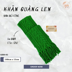 Khăn Len Đan Tay Trẻ Em - 02