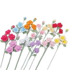 CÀNH HOA HỒNG BARBIE, HOA HỒNG LEN VĨNH CỬU