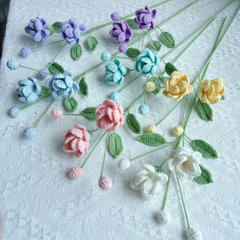 Cành Hoa Nhài Đan Chéo, Hoa Nhài 3 Bông Mini