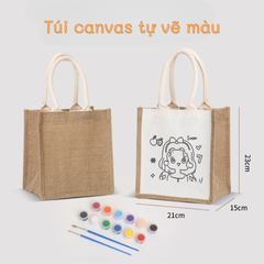 Set Túi Vải Tự Vẽ Cho Bé