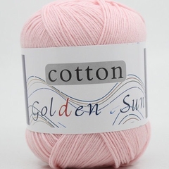 Cuộn len cotton milk Sun Golden 50gr 32 màu sợi nhỏ 1mm len móc cho người mới bắt đầu