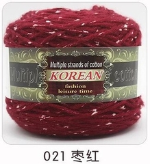 Len milk cotton pha mohair dạng bánh 200gr , len chuyên đan khăn mũ không gây dặm ngứa hay xù lông , gồm 23 màu