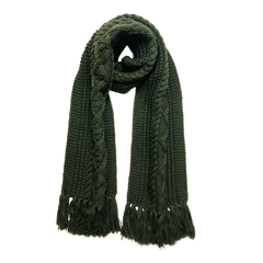 Khăn Len Đan Tay Thủ Công - Có Tua Rua