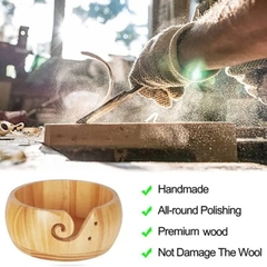 Bát Gỗ Đựng Len, Dụng Cụ Đan Móc